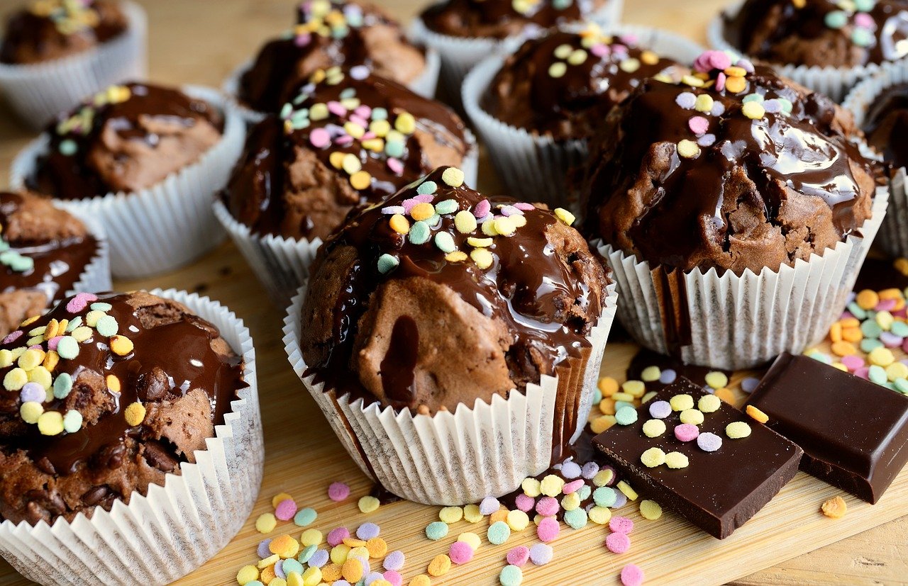 muffins_1280 Muffin med chokolade